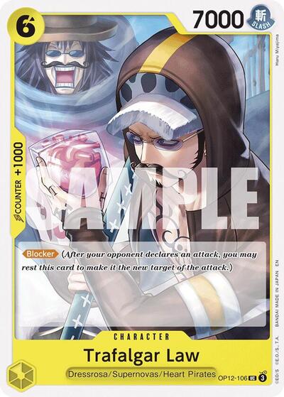 Trafalgar Law #OP12-106 Legacy of the Master