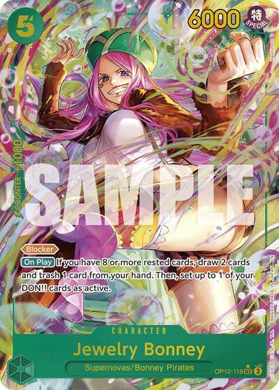 Jewelry Bonney (Alternate Art) #OP12-118 Legacy of the Master
