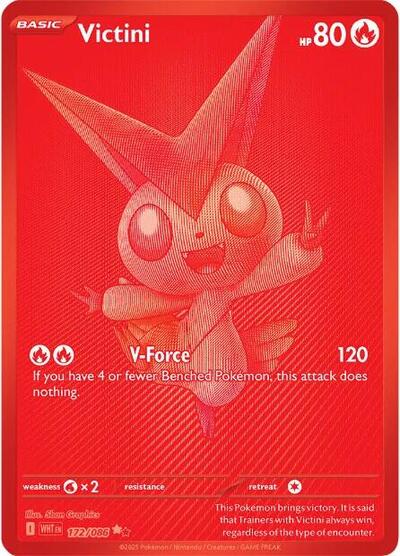 Victini #172 White Flare