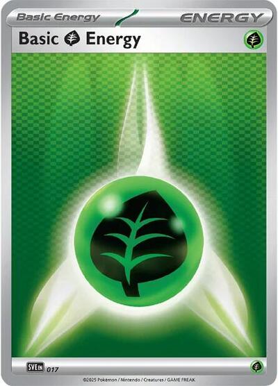 Basic Grass Energy #17 Scarlet & Violet Energies