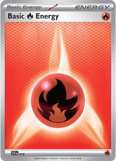 Basic Fire Energy #18 Scarlet & Violet Energies