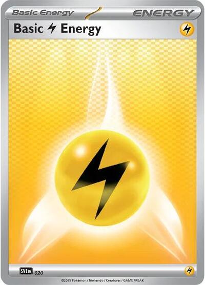 Basic Lightning Energy #20 Scarlet & Violet Energies
