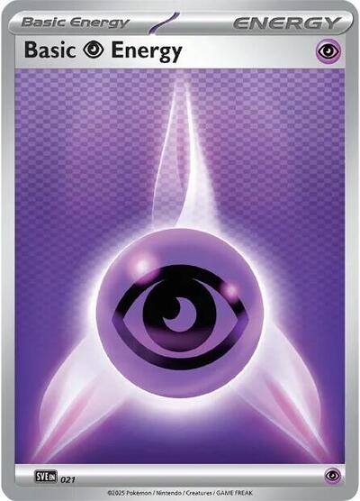 Basic Psychic Energy #21 Scarlet & Violet Energies
