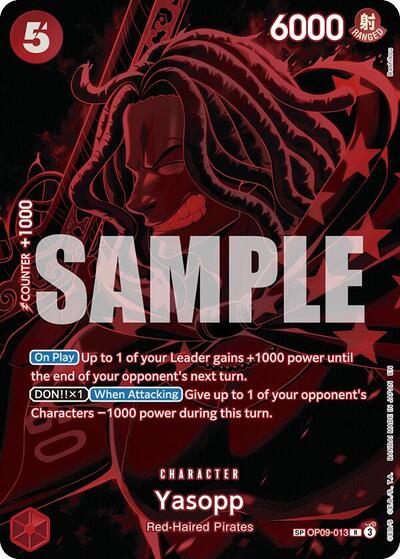 Yasopp (SP) #OP09-013 Legacy of the Master