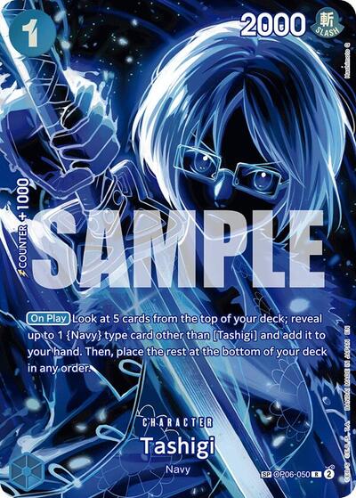 Tashigi (SP) #OP06-050 Legacy of the Master