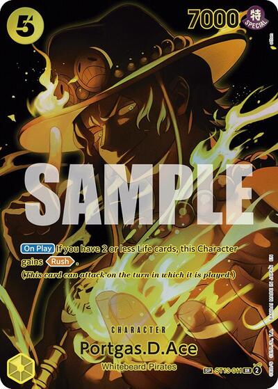 Portgas.D.Ace (SP) #ST13-011 Legacy of the Master