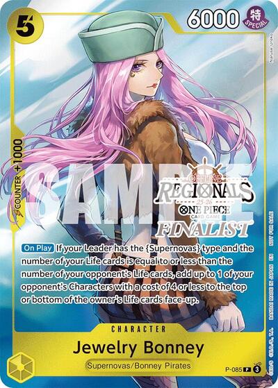 Jewelry Bonney (Offline Regional Finalist Card Set 2025 Vol.2) #P-085 One Piece Promotion Cards