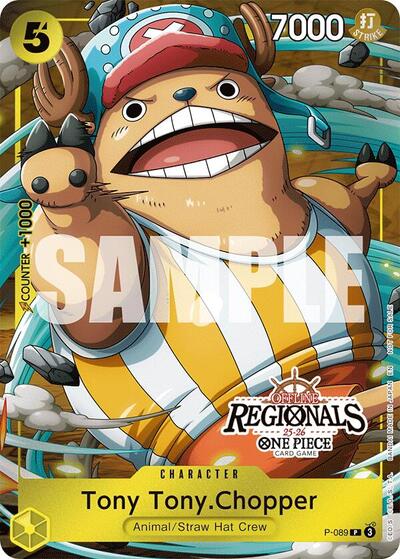 Tony Tony.Chopper (Offline Regional Participation Pack 2025 Vol.2) #P-089 One Piece Promotion Cards