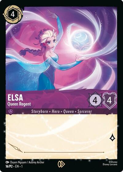 Elsa - Queen Regent #16 Disney Lorcana Promo Cards