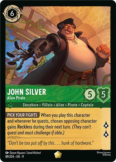 John Silver - Alien Pirate #89 Fabled