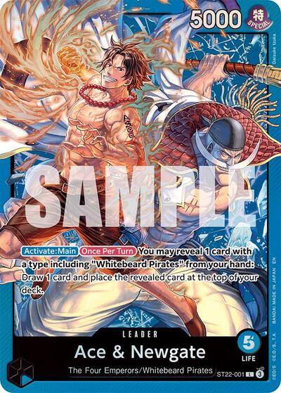 Ace & Newgate #ST22-001 Starter Deck 22: Ace & Newgate