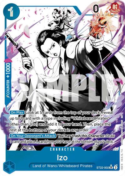 Izo (Parallel) #ST22-002 Starter Deck 22: Ace & Newgate