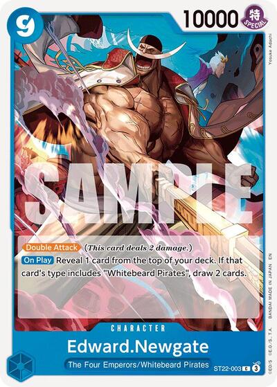 Edward.Newgate #ST22-003 Starter Deck 22: Ace & Newgate