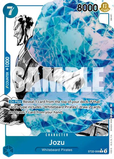Jozu (Parallel) #ST22-006 Starter Deck 22: Ace & Newgate