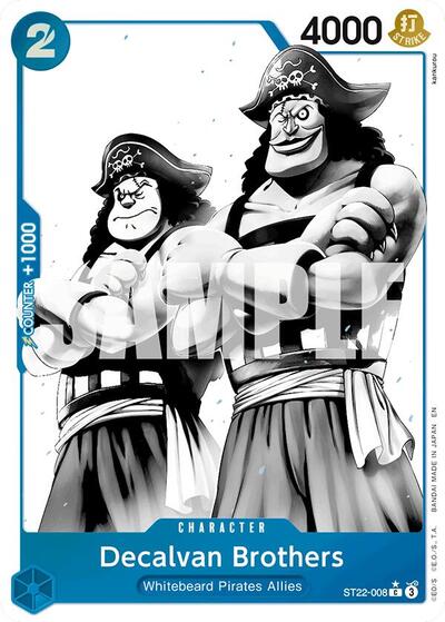 Decalvan Brothers (Parallel) #ST22-008 Starter Deck 22: Ace & Newgate