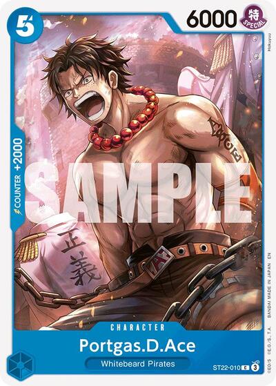 Portgas.D.Ace #ST22-010 Starter Deck 22: Ace & Newgate