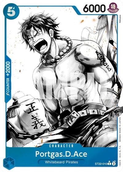 Portgas.D.Ace (Parallel) #ST22-010 Starter Deck 22: Ace & Newgate