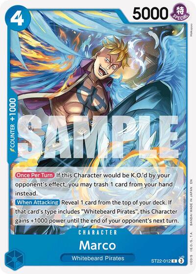 Marco #ST22-012 Starter Deck 22: Ace & Newgate