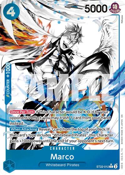 Marco (Parallel) #ST22-012 Starter Deck 22: Ace & Newgate