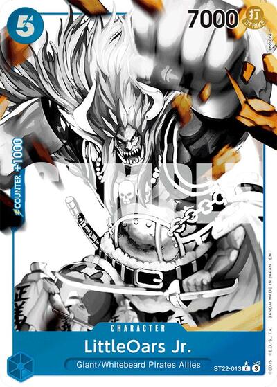 LittleOars Jr. (Parallel) #ST22-013 Starter Deck 22: Ace & Newgate