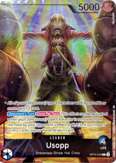 Usopp (Official Playmat -Limited Edition Vol. 3-) #OP10-042 One Piece Promotion Cards