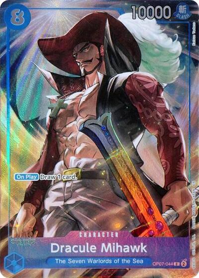 Dracule Mihawk (Seven Warlords of the Sea Binder Set) #OP07-044 One Piece Promotion Cards