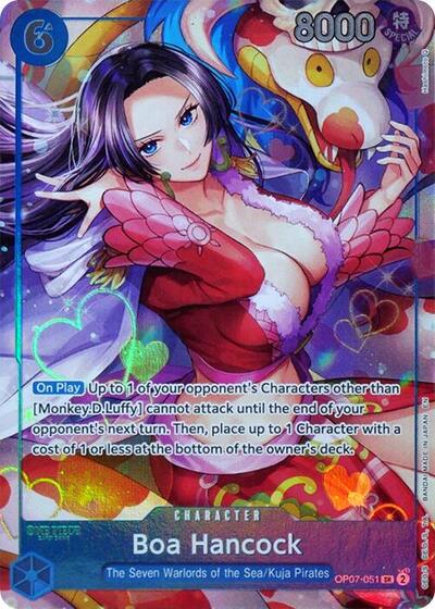 Boa Hancock (Seven Warlords of the Sea Binder Set) #OP07-051 One Piece Promotion Cards