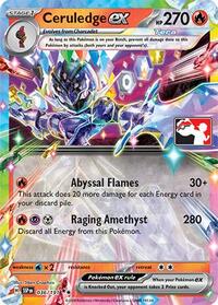 Ceruledge ex #36 Prize Pack Series Cards