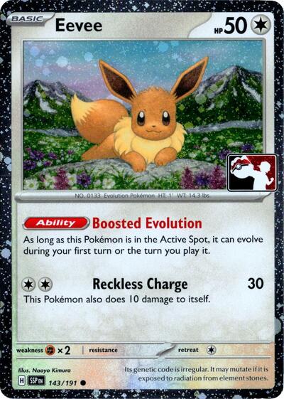 Eevee Prize Pack Series Cards #143