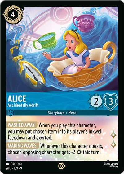 Alice - Accidentally Adrift #2 Disney Lorcana Promo Cards