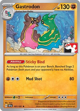 Gastrodon #107 Prize Pack Series Cards