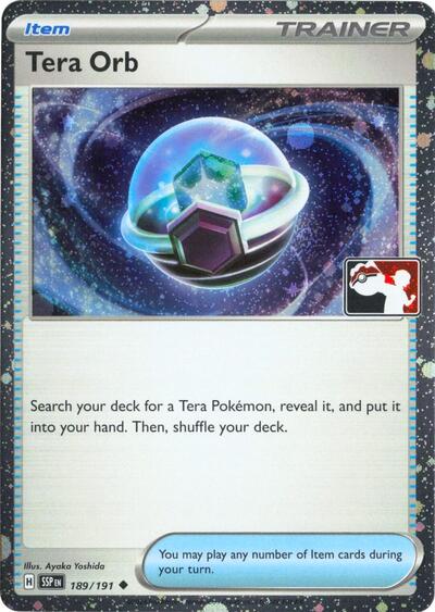 Tera Orb #189 Prize Pack Series Cards