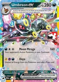 Umbreon ex #60 Prize Pack Series Cards