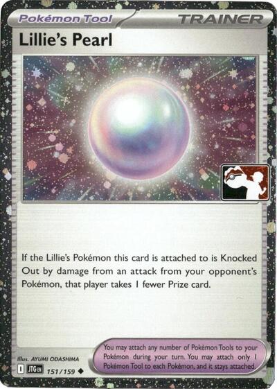 Lillie's Pearl #151 Prize Pack Series Cards