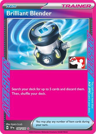 Brilliant Blender #164 Prize Pack Series Cards