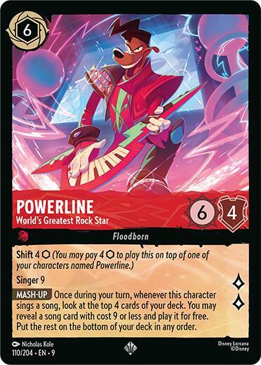 Powerline - World's Greatest Rock Star #110 Fabled