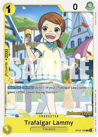 Trafalgar Lammy #OP12-105 Legacy of the Master Release Event Cards