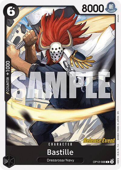 Bastille #OP12-088 Legacy of the Master Release Event Cards