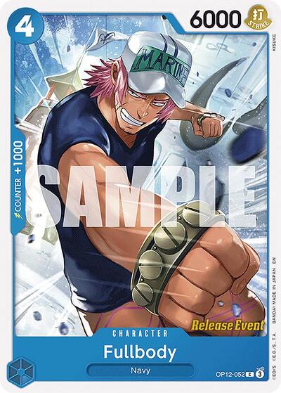 Fullbody #OP12-052 Legacy of the Master Release Event Cards