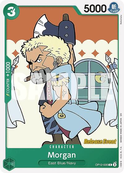 Morgan #OP12-035 Legacy of the Master Release Event Cards