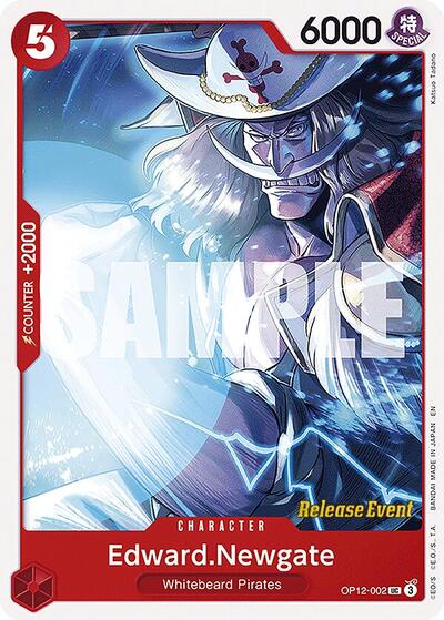 Edward.Newgate #OP12-002 Legacy of the Master Release Event Cards