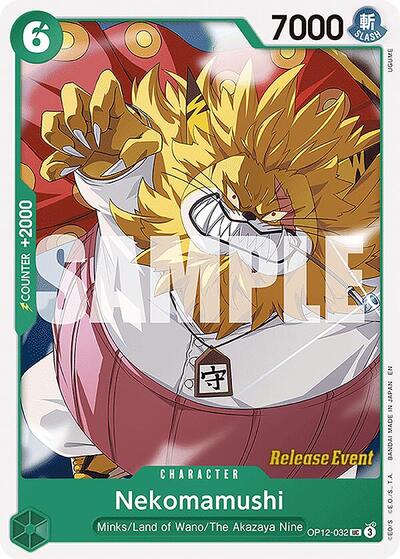 Nekomamushi #OP12-032 Legacy of the Master Release Event Cards
