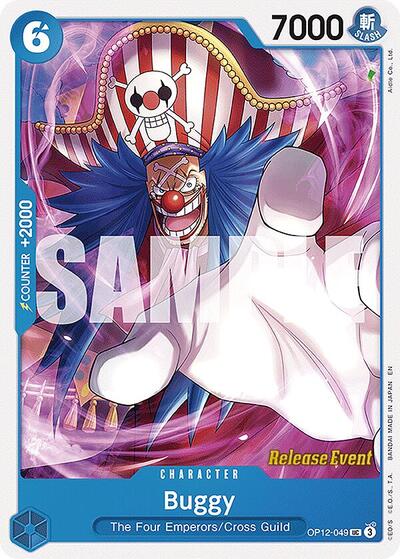 Buggy #OP12-049 Legacy of the Master Release Event Cards