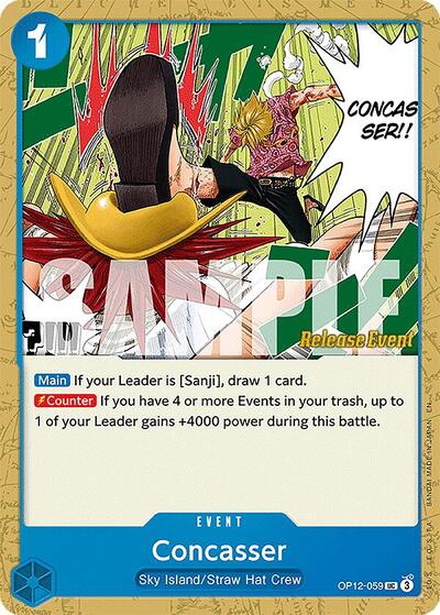 Concasser #OP12-059 Legacy of the Master Release Event Cards
