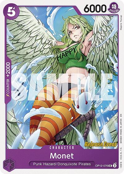 Monet #OP12-076 Legacy of the Master Release Event Cards