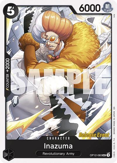 Inazuma #OP12-083 Legacy of the Master Release Event Cards