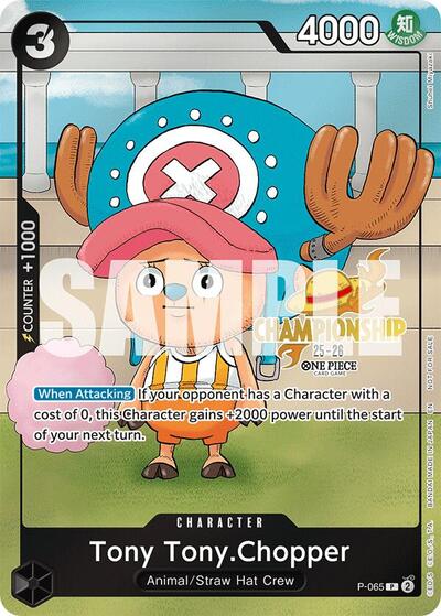 Tony Tony.Chopper (CS 25-26 Event Pack) #P-065 One Piece Promotion Cards