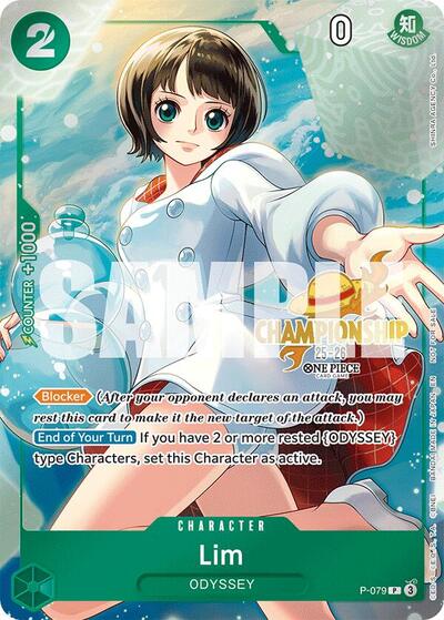Lim (CS 25-26 Event Pack) #P-079 One Piece Promotion Cards