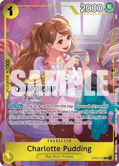 Charlotte Pudding (CS 25-26 Celebration Pack) #OP03-112 One Piece Promotion Cards
