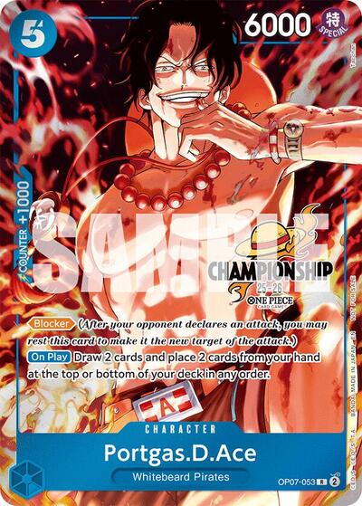 Portgas.D.Ace (CS 25-26 Celebration Pack) #OP07-053 One Piece Promotion Cards